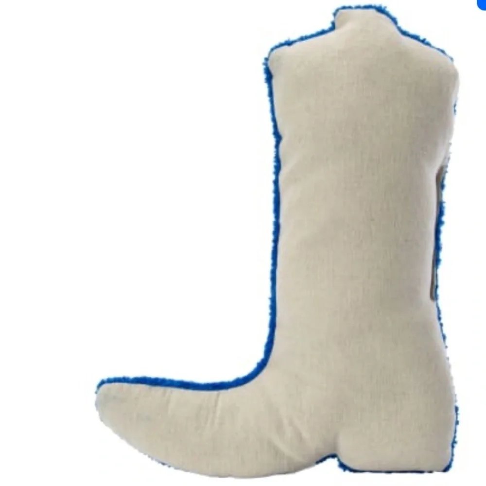 Cowgirl boot throw pillow home dorm decor